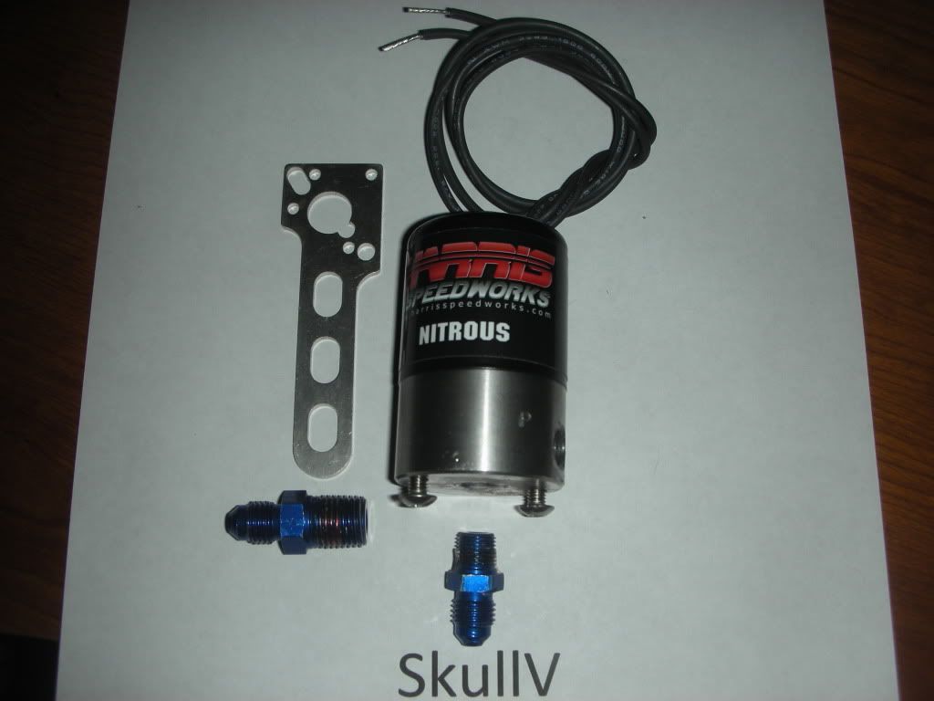 Harris Speed Works 78mm LS1/LS6 Wet Plate Kit w/Purge and Microedge